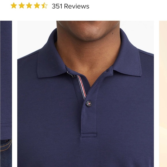 Untuckit BNWT xl dashmino wrinkle free polo - Picture 2 of 6